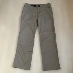 モンベル メンズ　コアスパンパンツ L ベージュ 股下約80cm 丈直しありのサムネイル