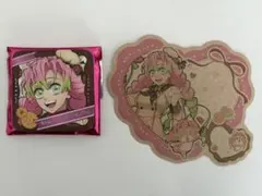 鬼滅の刃 バレンタイン 缶バッジ メッセージシール 甘露寺蜜璃2点セット