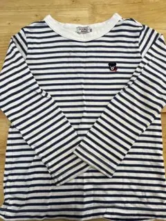 DOUBLE Bストライプ Tシャツ