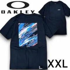 オークリー 東京オリンピック限定モデル 半袖 Tシャツ カットソー 黒 XXL
