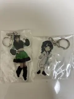 夏目ゆら　ゆら猫　アクリルキーホルダー 2個セット