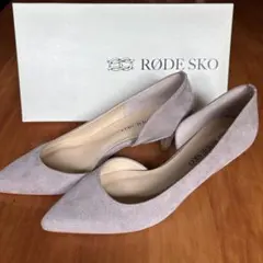 RØDE SKO アシンメトリーパンプス グレー 36のサムネイル