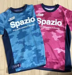 Spazio 迷彩柄 プラクティスシャツ 150 2枚セットのサムネイル