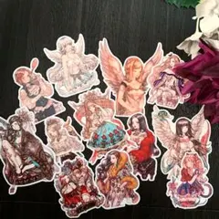 ▶︎import/海外フレークシール/ゴシックステッカー