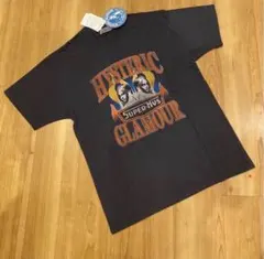 新品ヒステリックグラマーFLARE WOMAN フレアウーマン半袖Tシャツ黒L 