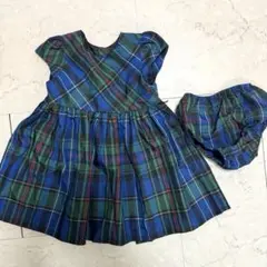 Ralph Lauren チェック柄ワンピース 90