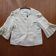 M-premier BLACK ジャケット 白