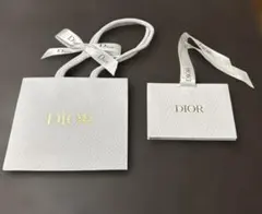 Dior ホワイトショップ袋