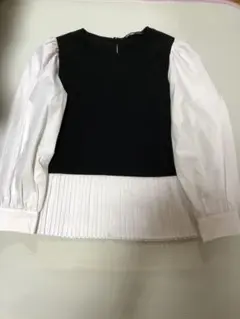 ザラ 切り替えブラウス
