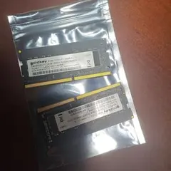 goldkey 8GB DDR4 PC2400 SO-DIMM メモリ計16gbのサムネイル