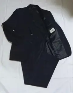 タケオキクチTAKEOKIKUCHI 背抜きセットアップスーツ ブラック 2