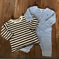 プチバトー　アニエスベー　ロンパース　トップス