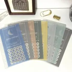 saving リフィル 8枚セット　【ムーン】 1シート 25000円貯金