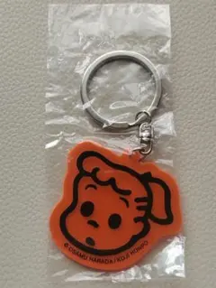 オサムグッズ 原田治 アクリルキーホルダーオレンジ