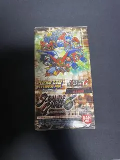 激レア・未開封BANDAI スーパーロボット大戦 スクランブルギャザー6 BOX 激レア・未開封BANDAI スーパーロボット大戦 スクランブルギャザー6