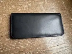 ブラックレザー長財布 本革　新品