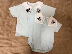 ミッキー ミニー セーラー ロンパース Tシャツ 2点セットお揃い 姉妹 兄弟のサムネイル