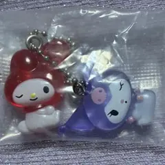 サンリオキャラクターズ ガチャ なかよしドロップチャーム マイメロディ&クロミ