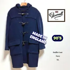 Gloverall ダッフルコート 90s 英国製 裏地タータンチェック