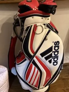Wilson ゴルフバッグ 赤白 ストライプ - メルカリ