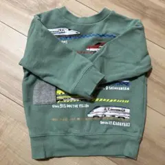 BEAMS mini ビームスミニ 新幹線 トレーナー 90