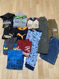 値下げ❗️130cm 13枚まとめてセット　プーマトレーナー、フリース