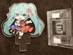 初音ミク　アクリルクリップスタンド
