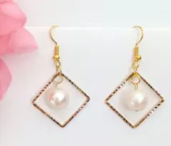 ハンドメイドピアス　No.210