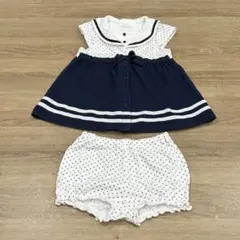 【中古品】「bebe reduction」ブルマ付きワンピース（70）のサムネイル