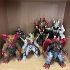 ウルトラマンジード　怪獣ソフビ6セット