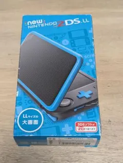 New ニンテンドー 2DS LL ブラック×ターコイズ