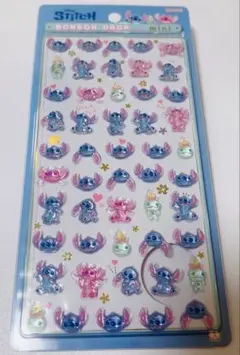新品☆正規品 ラスト1点！スティッチ ボンボンドロップシールミニ ディズニー