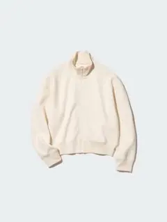 UNIQLO ユニクロ　 ドライスウェットリラックスブルゾン レディース L