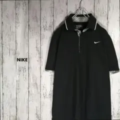 【taka様】NIKE GOLF ゴルフ ポロシャツ スウッシュ ブラック M