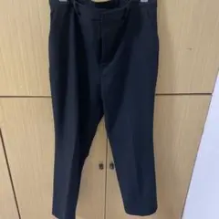 ユニクロ　スマートアンクルパンツ Lサイズ ブラック