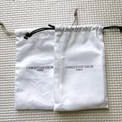 CHRISTIAN DIOR 巾着　ポーチ 2個セット