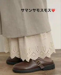 お値下げ☘️大人気☘️新品☘️サマンサモスモス♡カット切替ペチパンツ　FREE