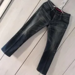 EDWIN WILD FIRE　ダークブルーストレートデニムパンツ