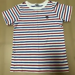 DOUBLE.B Miki House ボーダーTシャツ 130cmのサムネイル