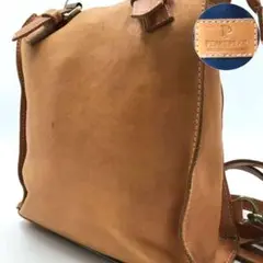 美品✨ピークスピーク リュック ハンドバッグ 2way レザー キャメル