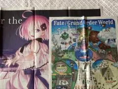 FGO 5周年under the same sky 読売新聞　マシュ　全面広告