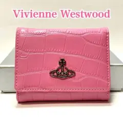 【新品未使用】Vivienne Westwood 三つ折り財布 ピンク