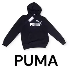 【新品タグ付き】PUMA プーマパーカー　デカロゴ　サイズM