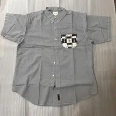 Karl Helmut ギンガムチェック柄 半袖シャツ　Lサイズ