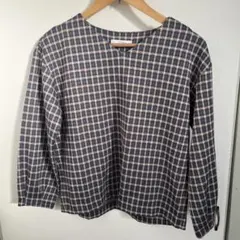 GREEN LABEL RELAXING チェック柄長袖シャツ