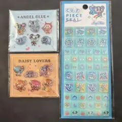 k*)様 【正規品】 エンジェルブルー　カットピースシール　タイルシール