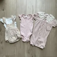 【値下げ】バースデイロンパースセット