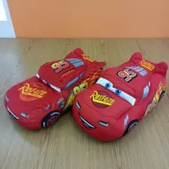 ディズニー　カーズ　ライトニング マックイーン　ぬいぐるみ　2点セット