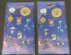 ★2枚セット★リズム天国ミラクルスターズ ぷっくりクリアシール