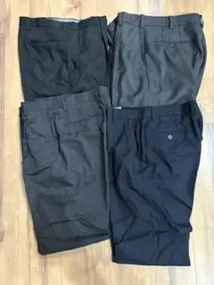 スーツカンパニー 春夏スラックス 7本セット グレー ネイビー 82